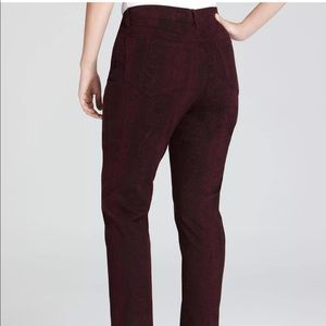 NYDJ Jeans - NYDJ Tummy Tuck Plumberry Python Print Skinny Sz:2 NYDJ Jeans - NYDJ Tummy Tuck Plumberry Python Print Skinny Sz:2